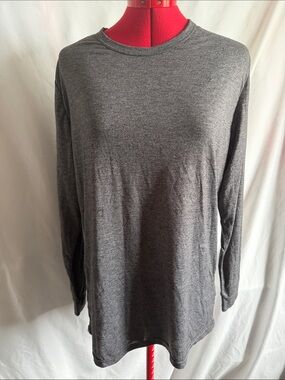 32 Degrees Women's Long Sleeve Crewneck Tee - Heather Gray